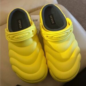 CROCS Kids Vibrant Yellow Clogs